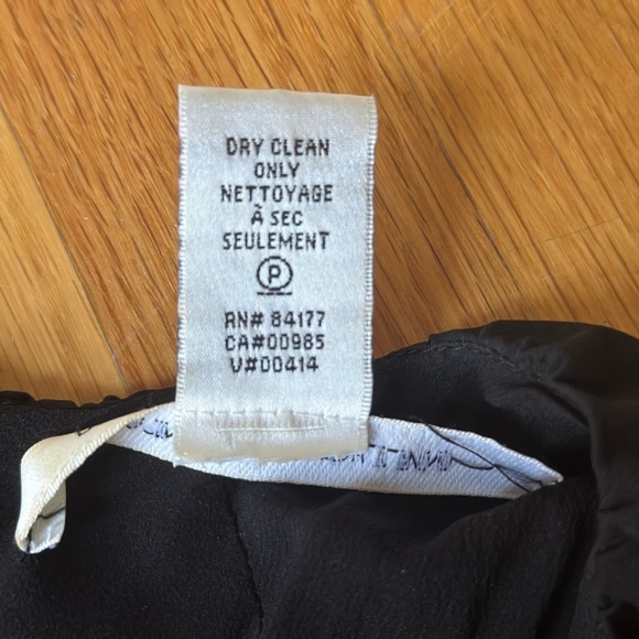 Diane Von Furstenberg DVF TULIPAN Black Sleeveless Ruched Slim Fit Dress 4 LBD - Picture 5 of 8